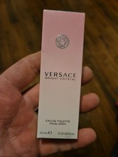 Versace Bright Crystal Eau de Toilette Purse Spray 0.3oz, LOOK  PICTURES
