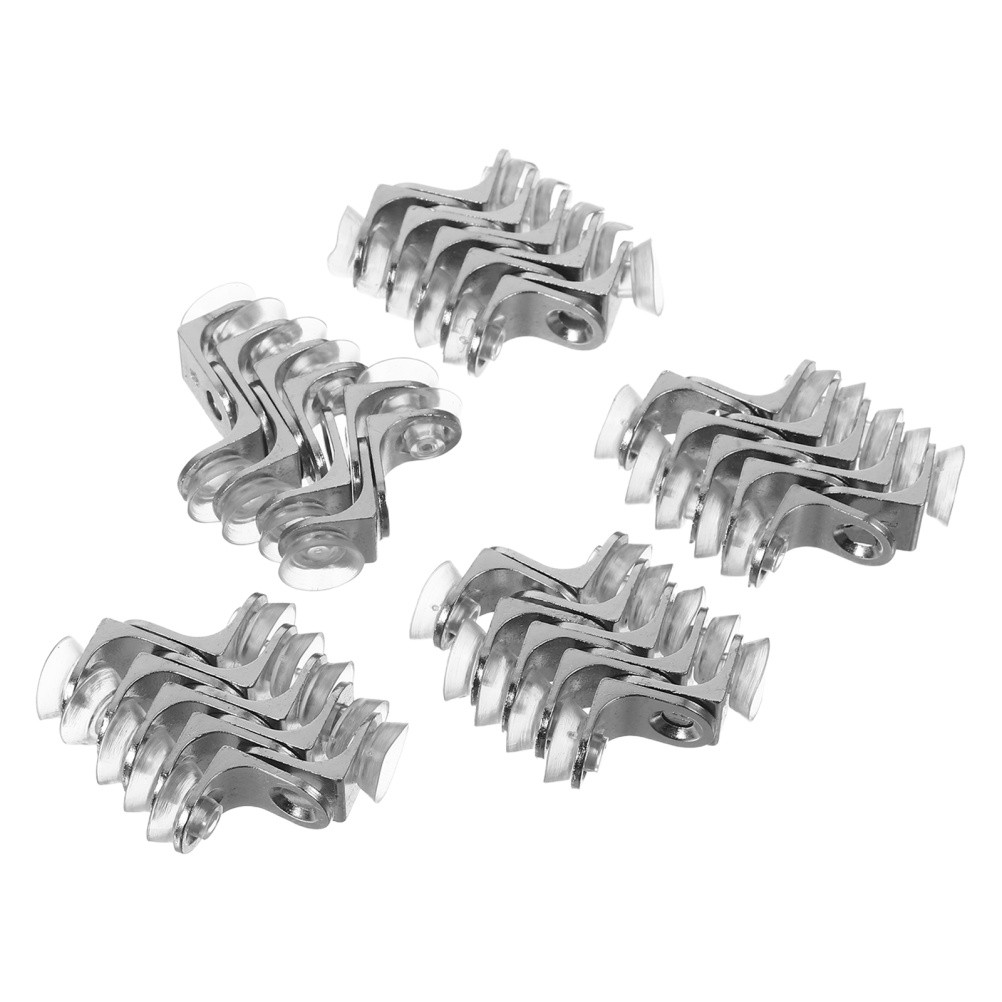 50 Pcs Cabinet Shelf Support Clip Bookcase Kitchen Cabinets Holders-image