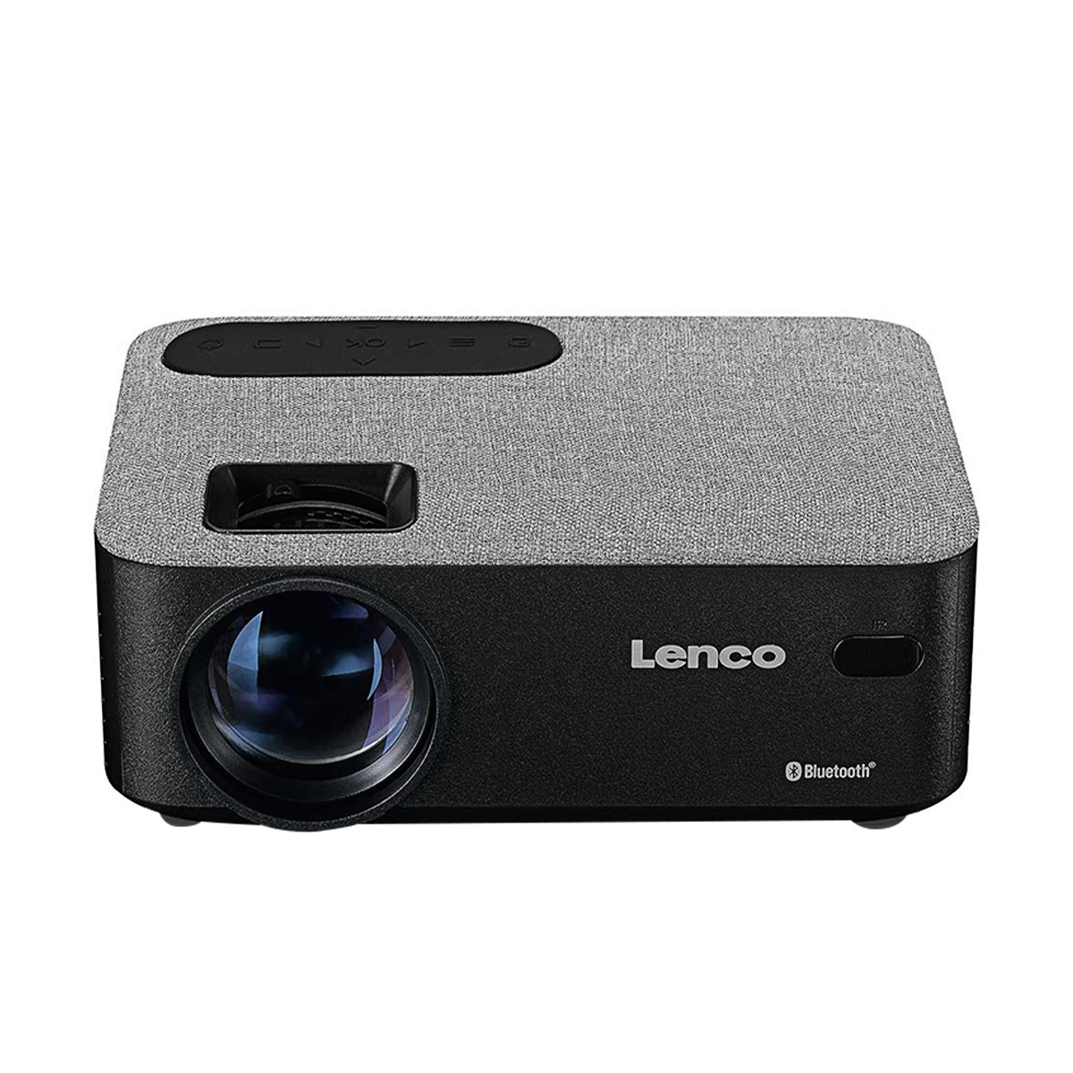 Vidéoprojecteur LCD Lenco Bluetooth compatible 1080p avec haut-parleur pour console de jeux