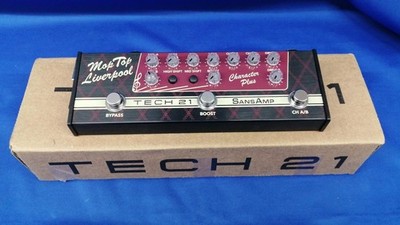 TECH21 MOP TOP LIVERPOOL Sansamp Overdrive Pedal - Mint Japan Stock!