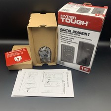 Hyper Tough Digital Deadbolt W/ Electronic Keypad 1752004 Oil Rubbed Bronze