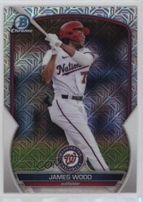 2023 Bowman Chrome Prospects Mega Box Mojo Refractor James Wood #BCP-129 12g7