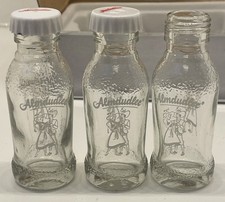 Almdudler 3set Salz Pfeffer Streuer Salzstreuer Glas mit Deckel Vintage Retro