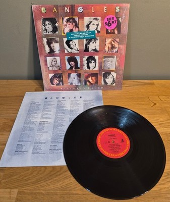 Bangles Different Light In Shrink With Hype Sticker & Inner 1985 Columbia Rec LP