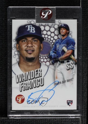 2022 Topps Pristine Fresh Faces Wander Franco #FFA-WF Rookie Auto RC