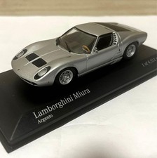 Lamborghini Miura 1/43 Minichamps Silver Used For 14Y+ Japan