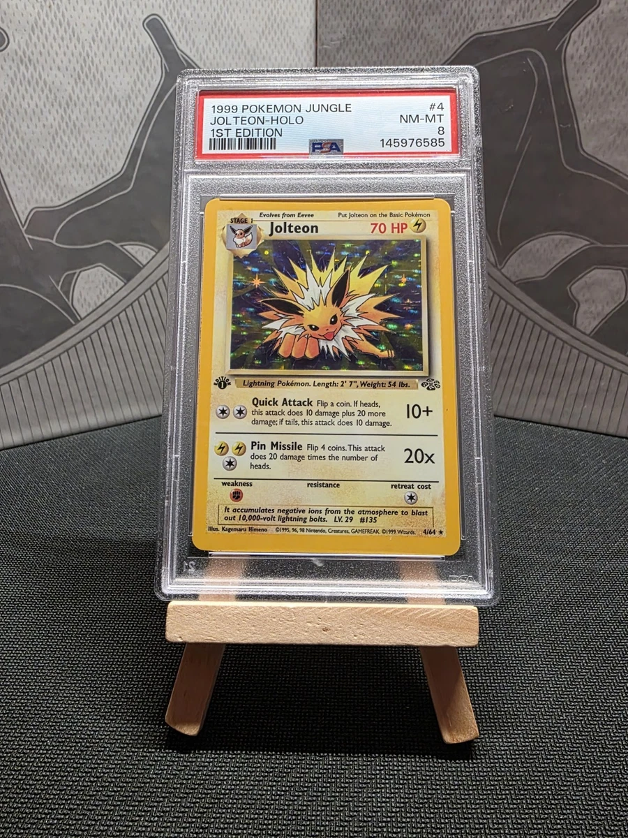 Pokémon TCG Professional Sports Authenticator (PSA) Jungle Grade 8