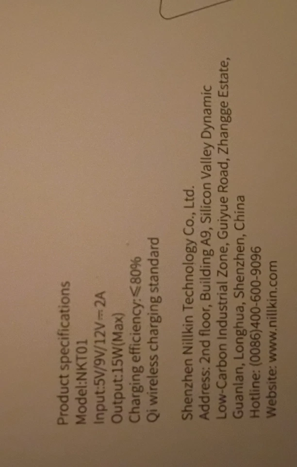 Nillkin Powerhold Tablet Wireless Charging Stand 15w NKT01 - Image 3 of 3