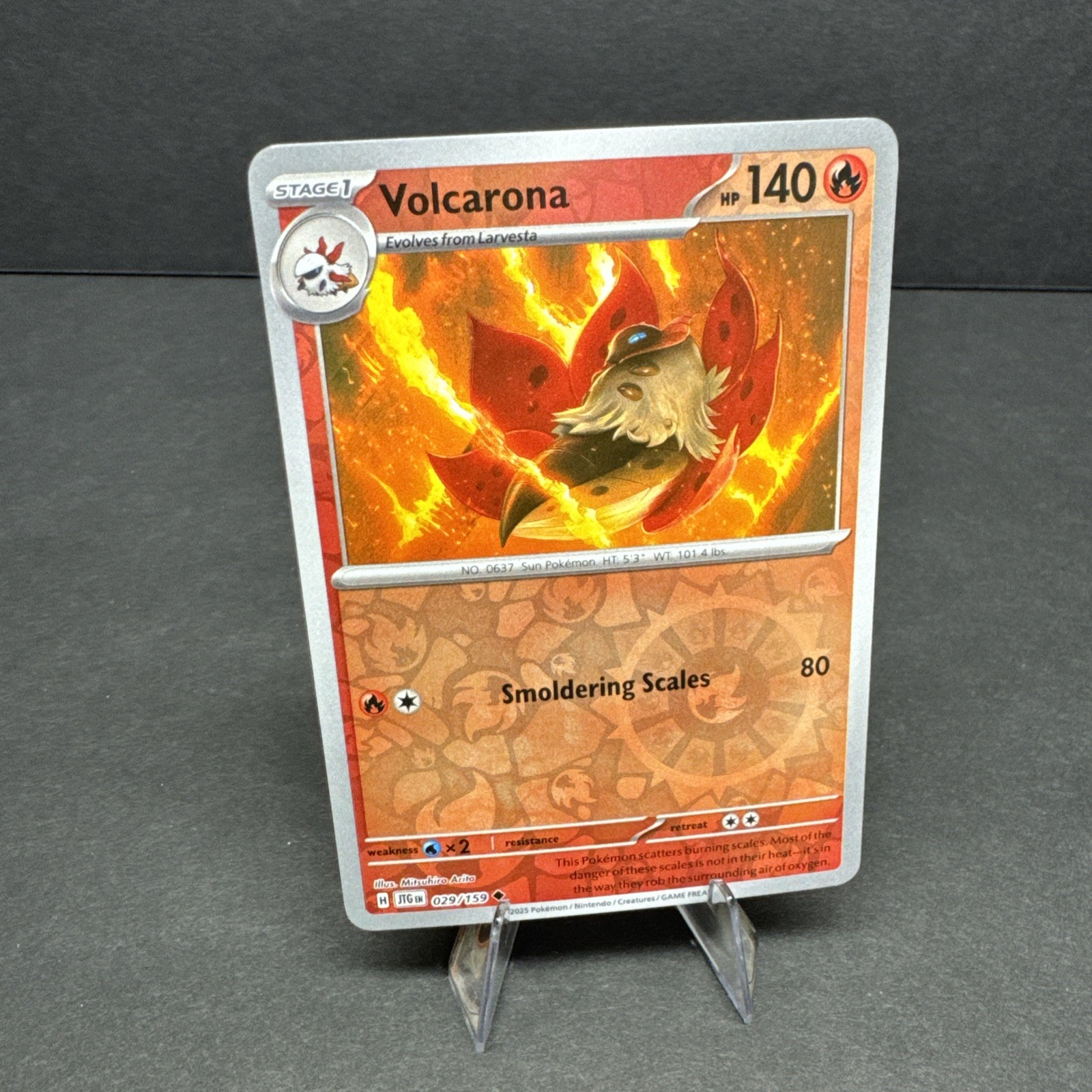 Volcarona 29/159 - Reverse Holo Pokemon Journey Together