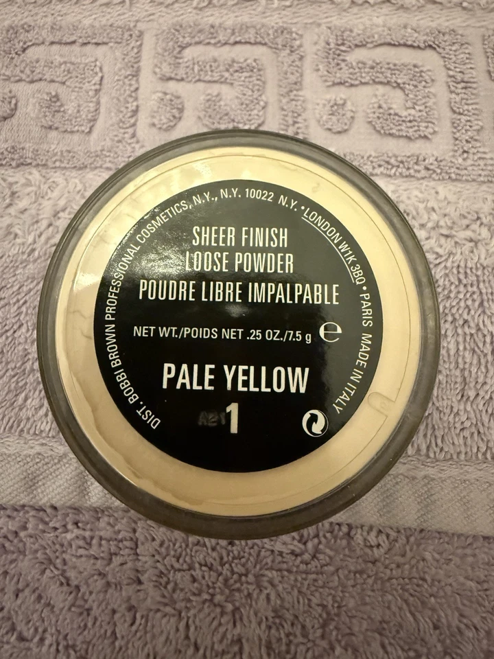Bobbi Brown Loser Puder Sheer Finish Pale Yellow 1 hell 7,5 gr - Bild 2 von 2
