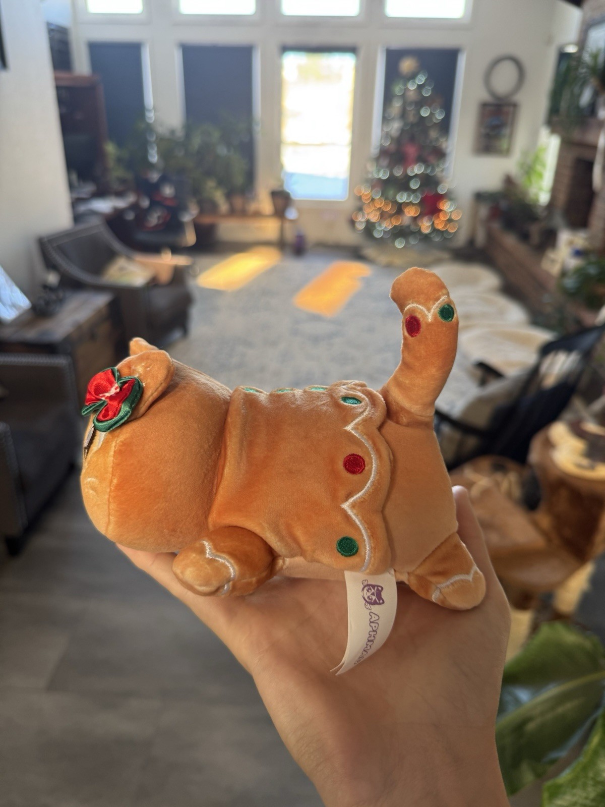 Aphmau Meemeow Gingerbread Cat Plush