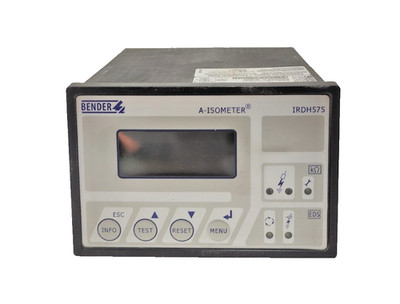 *USED TESTED* BENDER IRDH575B1-435 INSULATION MONITORING DEVICE