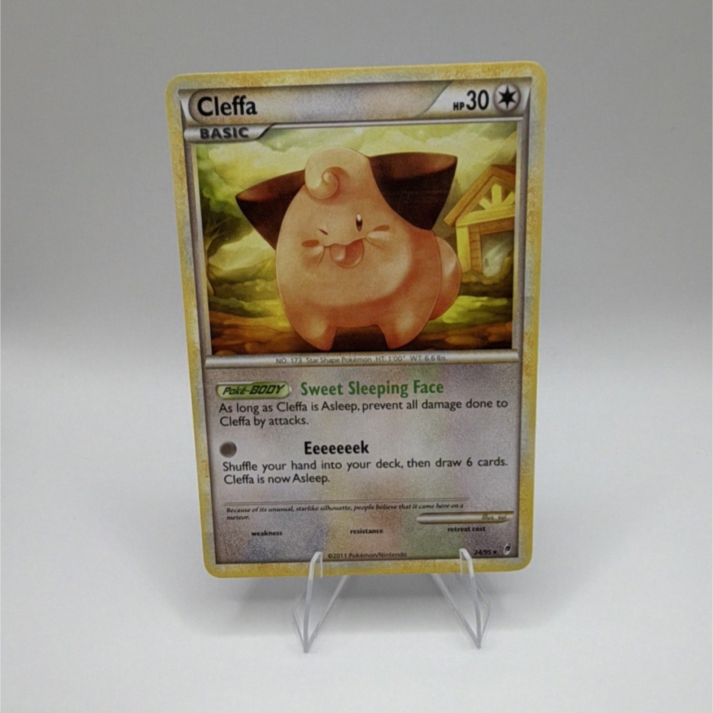 The Pokémon Company Cleffa 24/95 Call of Legends Rare Regular 30 HP Basic EN