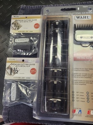 Wahl 10pc Premium clipper guard set barber