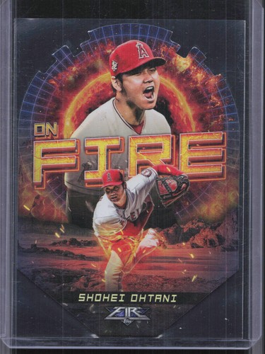 2022 Topps Fire En Fuego #EF-1 Shohei Ohtani Angels