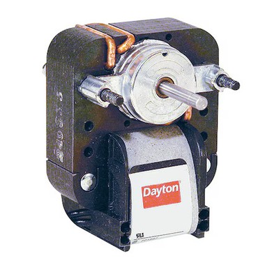 Dayton 4M073e C-Frame Motor, Shaft End, 1 In. L, Auto