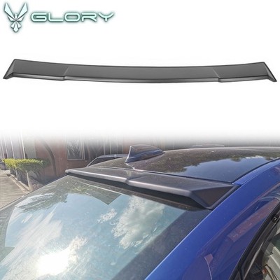 Fits 19-26 BMW 3 Series G20 Roof Spoiler Ikon Style Rear Wing Lip Matte Black PP