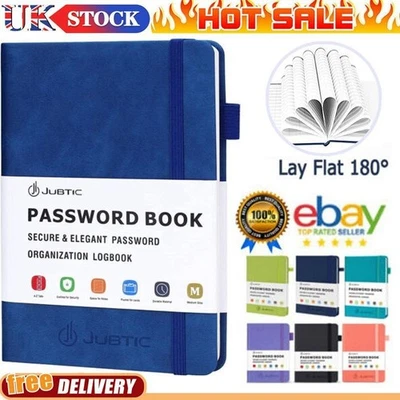 Password Book A-Z Index Tabs Book Hardcover Telephone Notebook Organiser UK