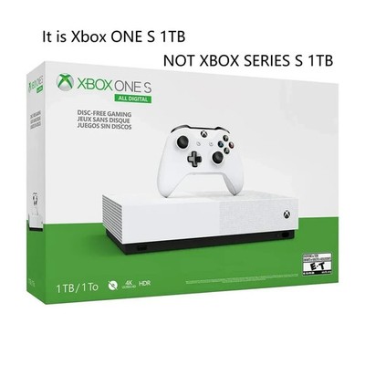 Microsoft Xbox One S All-Digital Edition 1TB Video Game Console