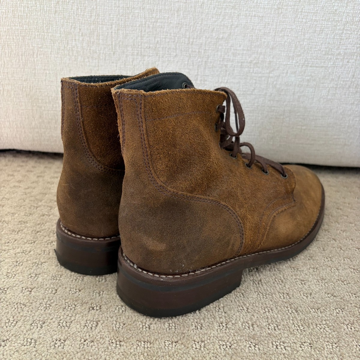 Thursday‎ Boot Company President Everyday Boots Mocha Suede Lace Up Men US 12 Bringing The Mocha Energy @njrvisuals ☕️?. #ThursdayBoots  main image 4