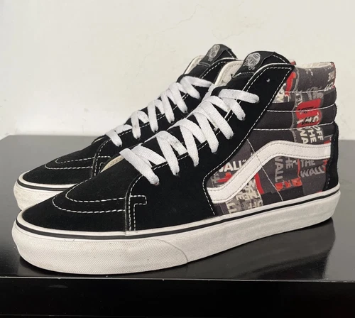 VANS Sk8 Hi 'Packing Tape Black' taglia UK 7 5 VN0A4BV6WZ41