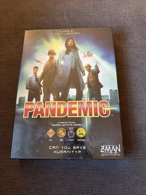 Pandemic - Can You Save Humanity  Board Game - Z-Man Games - New Sealed