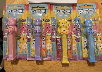 PEZ Care Bears Sammlung 4 Neu in OVP Cheer, Grumpy, Share And Funshine