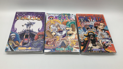 One Piece Manga Vol. 103, 104, 105 Set - Japanese Edition - Brand
