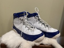 Scarpe Jordan 9 Retro Kobe Bryant PE 6.5Y Basket Bianco/Concord-Tour Giallo BG