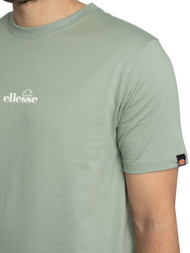 Ellesse de los hombres Camiseta de Ollie, Verde - Imagen 4 de 6