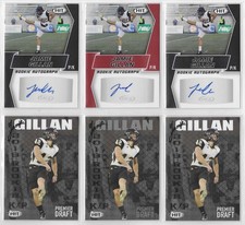 Jamie Gillan Arkansas Pine Bluff 6 Card Lot 3 Auto RC Purple Red Auto