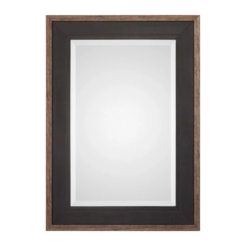 Uttermost 09377 Staveley 30" W x 42" H Rectangular Framed - Black - Picture 1 of 4