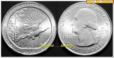 USA 2015 UNITED STATES OF AMERICA QUARTER KISATCHIE LOUISIANA 25 CENT COIN UNC