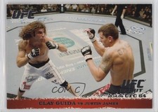 2009 Topps UFC Round 1 Clay Guida vs Justin James #56 05bt