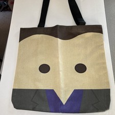 Dr Who Large Canvas Tote Bag 9th Doctor New