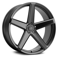 Mach Mf15 Wheels 20x9 35 5x108 72.56 Black Rims Set Of 4