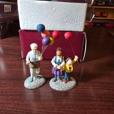 BALLOON SELLER Department 56 Heritage Village Disney Parks Village Series MINT