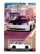 HOT WHEELS / 1991 Nissan Sentra SE-R (White) / SILVER SERIES.