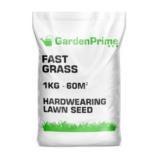 GardenPrime Fast Grass Lawn Seed - 1KG - Strong Durable Seed, Fast,...  19.99 per kilo