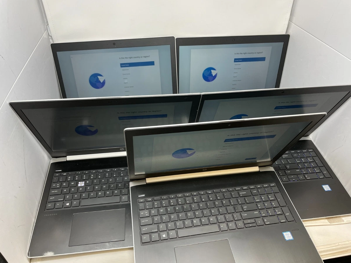 HP ProBook Intel Core i5 8th Gen. 8 GB RAM PC Laptops & Netbooks