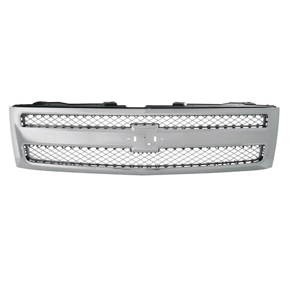 2007-2013 Chevy Silverado 1500 Chrome Front Center Grille 22849840 C