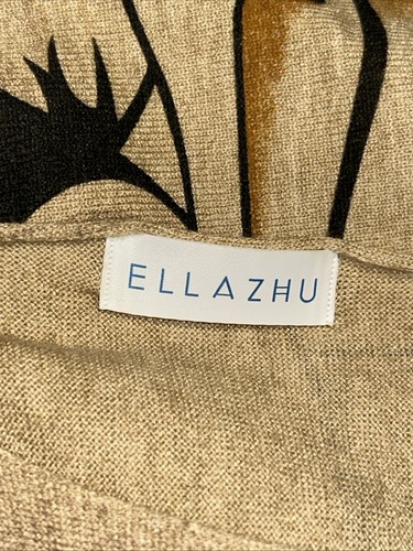 Ellazhu Top Womens Fashion Grafitti Dolman Sleeve Artsy Boho Pullover Egyptian - Bild 7 von 7
