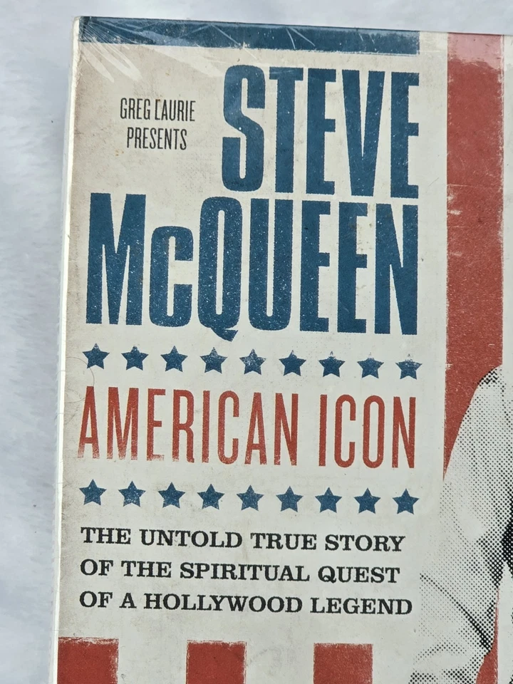 Steve McQueen: An American Icon (2017) DVD Documentary by Greg Laurie - Sealed - Imagem 2 de 4