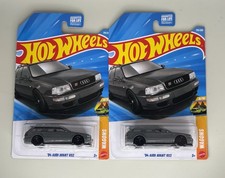 Hot Wheels 2026 Mainline '84 Audi Avant RRS2 Gray HW Wagons Lot Of 2
