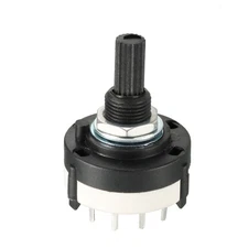 1 Pcs 3P4T 3Pole 4 Position Selector Rotary Switch Single Deck Band