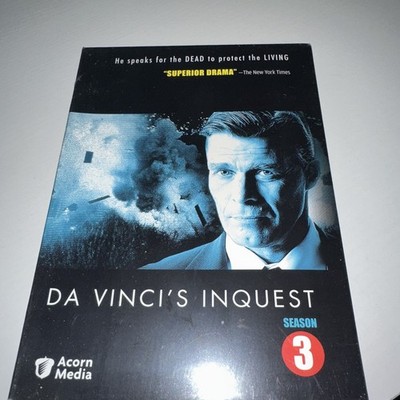 #N47- Da Vinci's Inquest - Season 3 (DVD, 2008, 4-Disc Set, Boxed Set) NEW