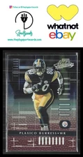 2001 Playoff Absolute Memorabilia #75 Plaxico Burress Pittsburgh Steelers🔥