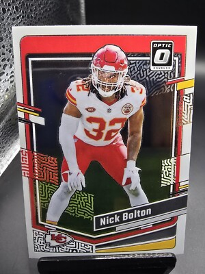 #ad 2023 Donruss Optic #92 Nick Bolton Kansas City Chiefs $1.88