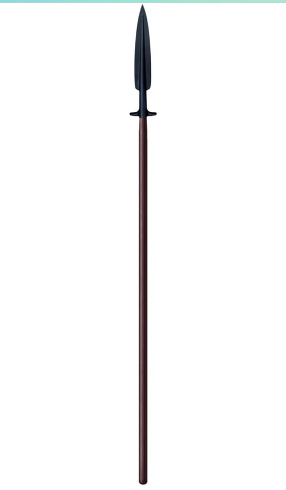 Lanza de caza de jabalíes de acero SK 5 de carbono medio frío con funda Secure Ex Foto 2 de 4