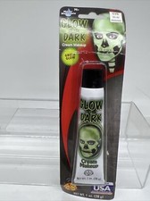  2 Glow In Dark Makeup Color Green Glow Water Washable Halloween Costume 1oz